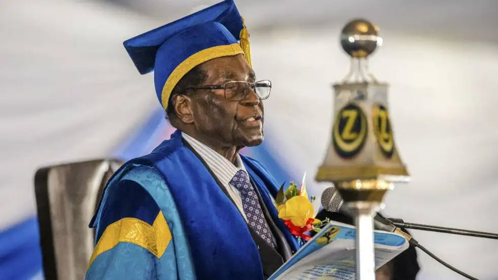 mugabe graduation ceremony