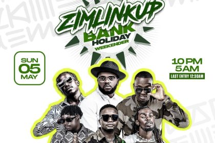 Zimlinkup bank holiday weekender