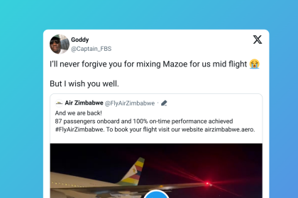 Air Zimbabwe serves Mazoe