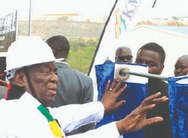 President Mnangagwa in Kamativi (1)