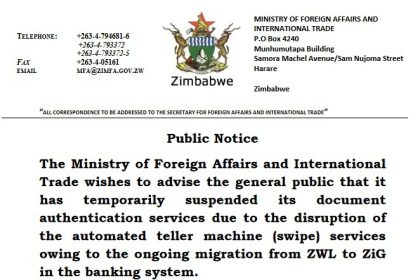 Public Notice