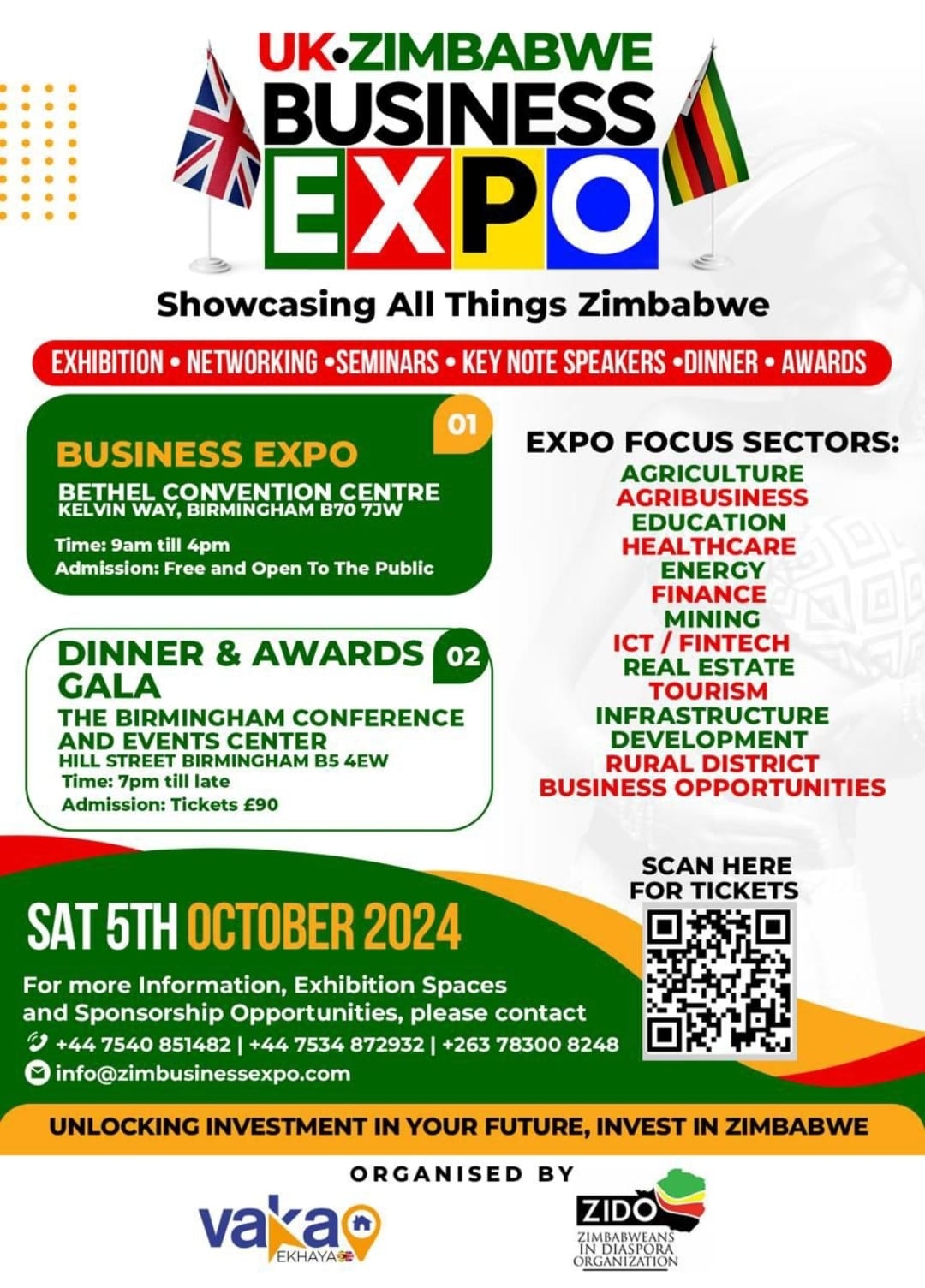 UK Zimbabwe Business Expo 2024