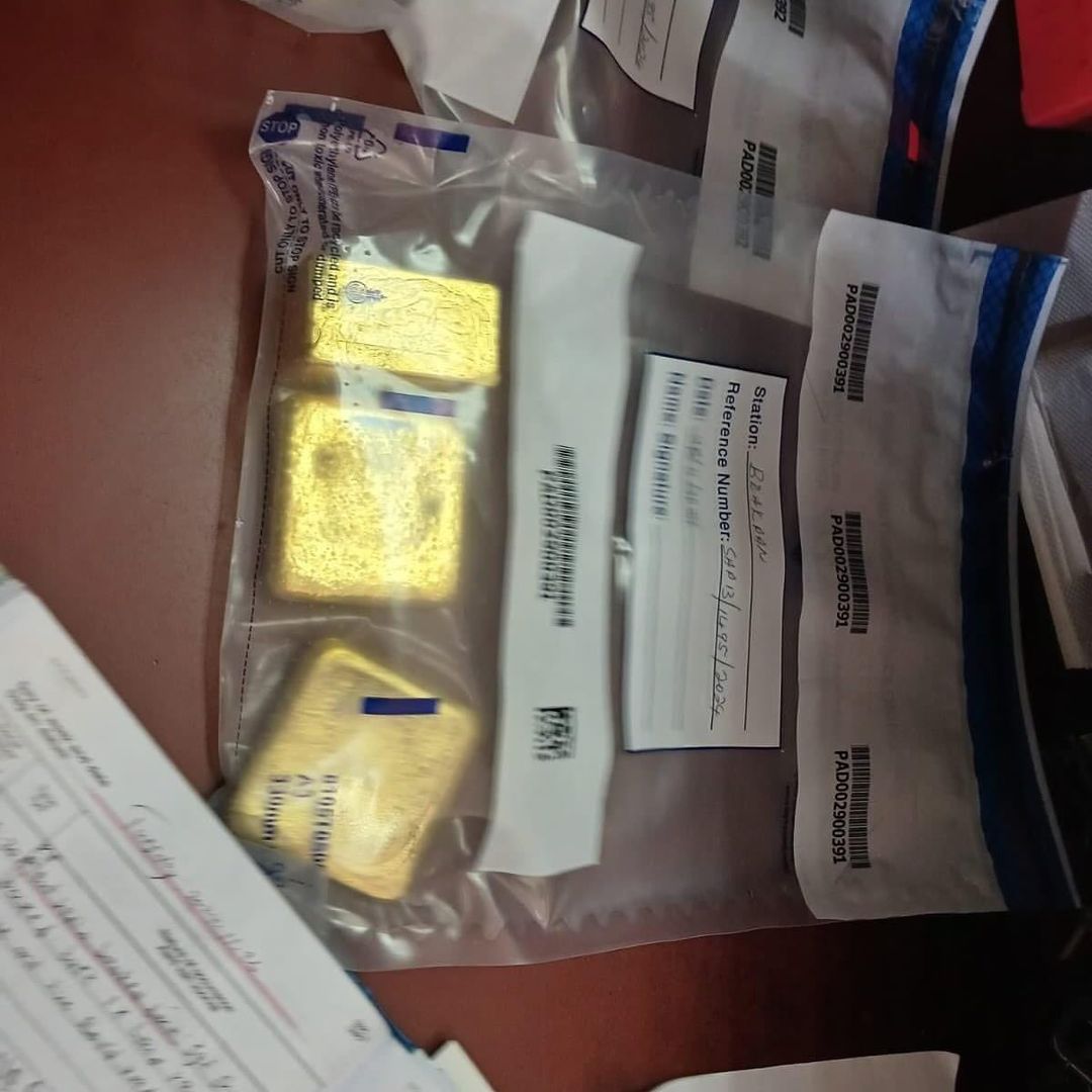 ZCNEWS South African authorities have announced the arrest of a Zimbabwean national and his South African accomplice in connection with the seizure of gold bullion valued at R15 million. [SLID 3